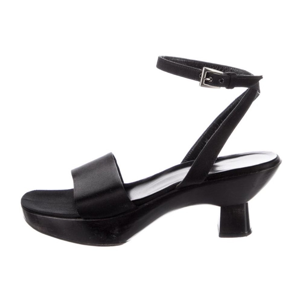 Prada satin sandals